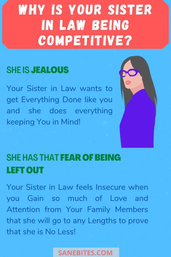 25 warning signs of a competitive sister in law