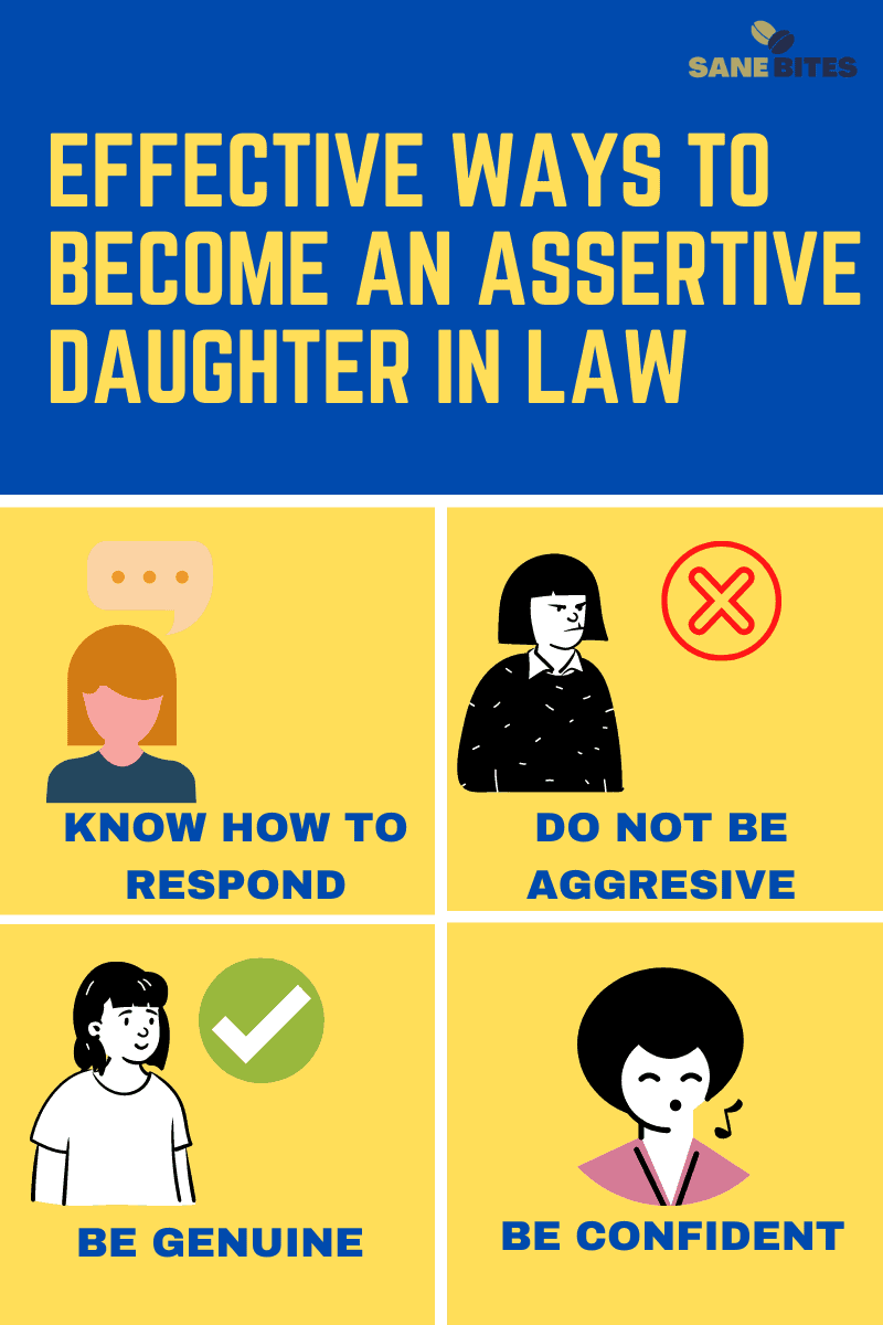 how to be an assertive daughter in law